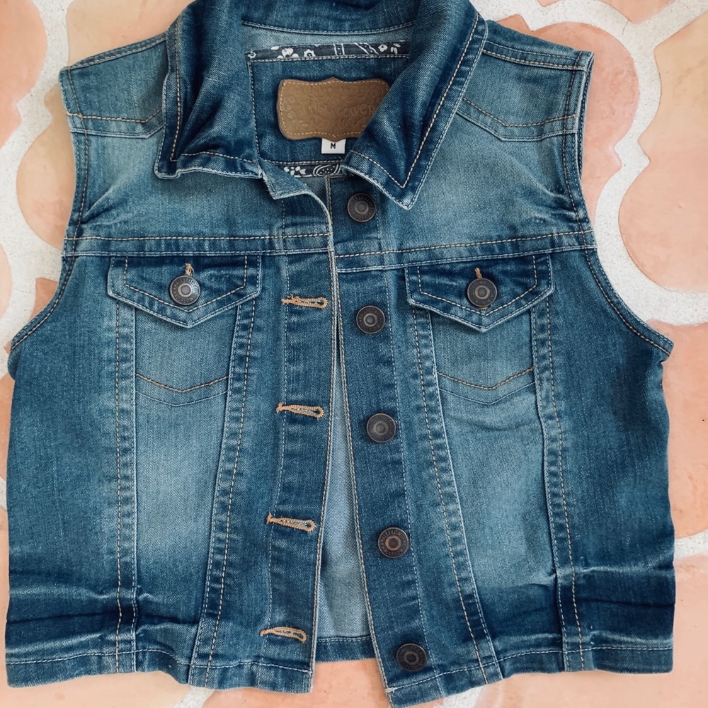 Denim vest